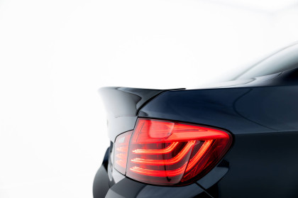 Spoiler CSL BMW 5 Sedan F10 / F10 Facelift černý lesklý plast
