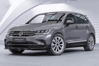 Spoiler pod přední nárazník CSR CUP pro VW Tiguan II (Typ AD) (Facelift) 2020- černá struktura