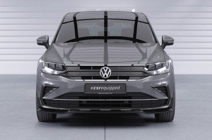 Spoiler pod přední nárazník CSR CUP pro VW Tiguan II (Typ AD) (Facelift) 2020- černá struktura