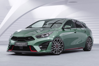 Spoiler pod přední nárazník CSR CUP pro Kia ProCeed (CD) GT (Facelift) 2021- černý lesklý