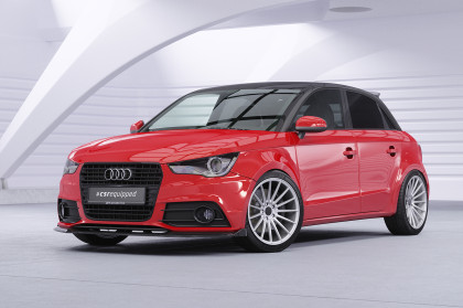Spoiler pod přední nárazník CSR CUP pro Audi A1 (8X) S-Line 2010-2014 černý matný