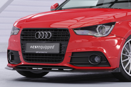 Spoiler pod přední nárazník CSR CUP pro Audi A1 (8X) S-Line 2010-2014 černá struktura