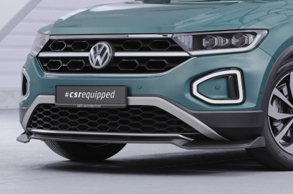 Spoiler pod přední nárazník CSR CUP pro VW T-Roc (A1) Facelift 2021- černý matný