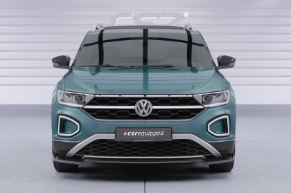 Spoiler pod přední nárazník CSR CUP pro VW T-Roc (A1) Facelift 2021- černá struktura