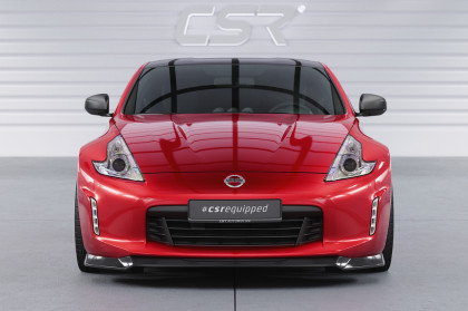 Spoiler pod přední nárazník CSR CUP pro Nissan 370Z (Z34) 2013-2020 - černý lesklý
