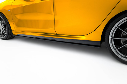 Prahové lišty Street pro BMW 1 M-Pack F70 černo červené
