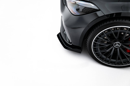 Street pro spojler pod nárazník lipa + flaps Mercedes-AMG CLE 53 C236 černo červený