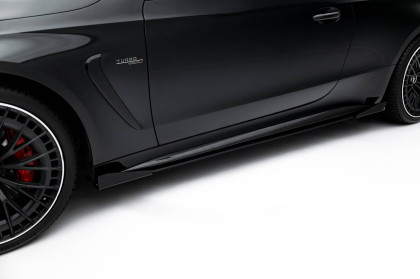 Prahové lišty Street pro + flaps Mercedes-AMG CLE 53 C236 černé