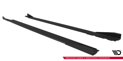 Prahové lišty Street pro + flaps Mercedes-AMG CLE 53 C236 černé