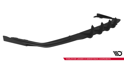 Spoiler zadního nárazníku Street pro + flaps Mercedes-AMG CLE 53 C236 černo červený