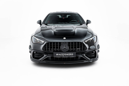Spojler pod nárazník lipa V.1 Mercedes-AMG CLE 53 C236 černý lesklý plast
