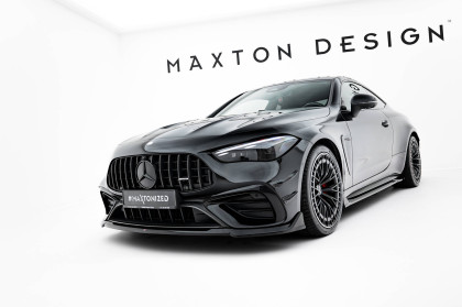 Spojler pod nárazník lipa V.1 Mercedes-AMG CLE 53 C236 černý lesklý plast