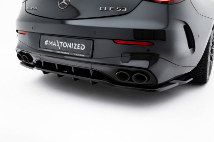 Spoiler zadního narázníku Mercedes-AMG CLE 53 C236 černý lesklý plast