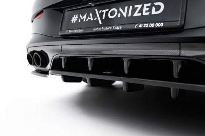 Spoiler zadního narázníku Mercedes-AMG CLE 53 C236 černý lesklý plast