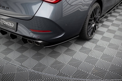 Splittery zadní boční V.2 Cupra Leon ST Mk1 černý lesklý plast