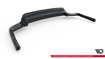 Spoiler zadního narázníku Volvo XC60 Mk2 černý lesklý plast