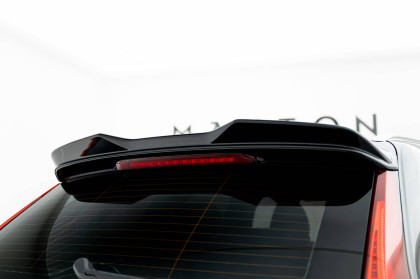 Prodloužení spoileru 3D Volvo XC60 Mk2 černý lesklý plast