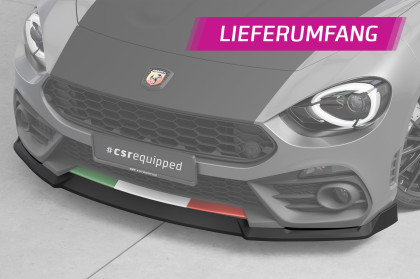 Spoiler pod přední nárazník CSR CUP pro Fiat Abarth 124 Spider - carbon look matný