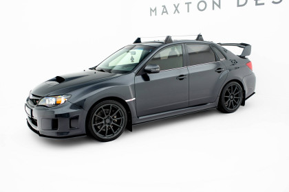 Prahové lišty Street pro Subaru Impreza WRX STI Mk3 Facelift černé