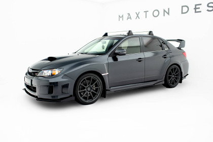 Prahové lišty Street pro + flaps Subaru Impreza WRX STI Mk3 Facelift černé