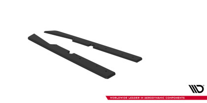 Splittery zadní boční Street Pro Subaru Impreza WRX STI Mk3 Facelift černé