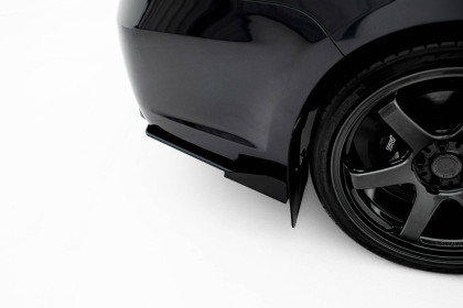 Splittery zadní boční Street Pro + flaps Subaru Impreza WRX STI Mk3 Facelift černé