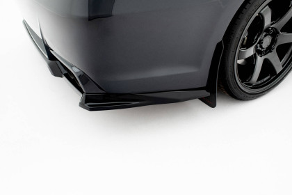 Spoiler zadního narázníku Subaru Impreza WRX STI Mk3 Facelift černý lesklý plast