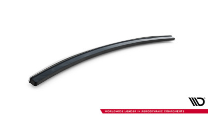 Spoiler zadního narázníku Renault Laguna Hatchback GT Mk3 černý lesklý plast