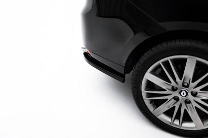 Splittery zadní boční Renault Laguna Hatchback GT Mk3 černý lesklý plast