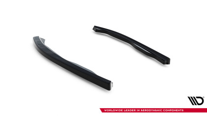 Splittery zadní boční Renault Laguna Hatchback GT Mk3 černý lesklý plast