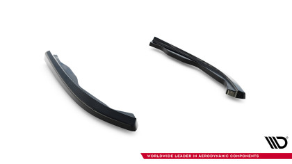 Splittery zadní boční Renault Laguna Hatchback GT Mk3 černý lesklý plast