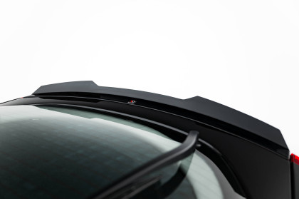 Prodloužení spoileru Renault Laguna Hatchback GT Mk3 černý lesklý plast