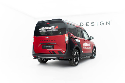 Spoiler zadního narázníku Ford Tourneo Courier Mk2 černý lesklý plast