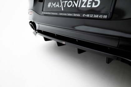 Spoiler zadního narázníku Mercedes-AMG SL 63 R232 černý lesklý plast