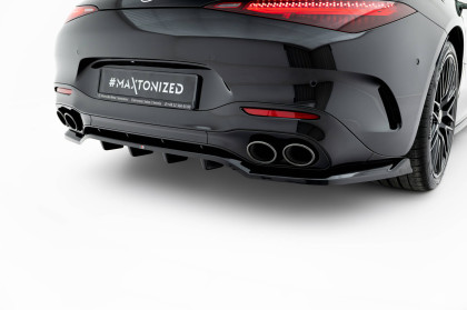 Spoiler zadního narázníku Mercedes-AMG SL 63 R232 černý lesklý plast