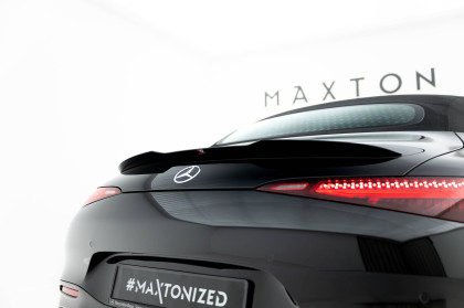 Prodloužení spoileru Mercedes-AMG SL 63 R232 černý lesklý plast