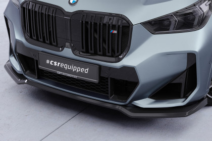 Spoiler pod přední nárazník CSR CUP pro BMW X1 U11 M-Paket 2022- černý lesklý