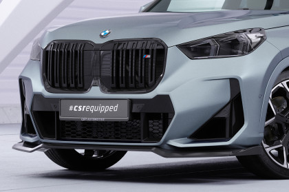 Spoiler pod přední nárazník CSR CUP pro BMW X1 U11 M-Paket 2022- černý lesklý