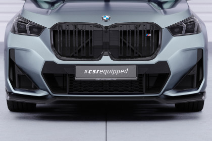 Spoiler pod přední nárazník CSR CUP pro BMW X1 U11 M-Paket 2022- černý lesklý