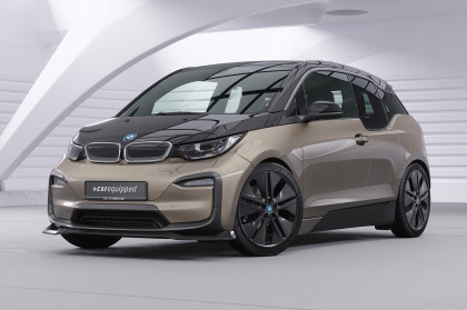 Spoiler pod přední nárazník CSR CUP pro BMW i3 2017- černá struktura