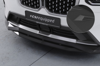 Spoiler pod přední nárazník CSR CUP pro BMW X4 (G02) - černá struktura