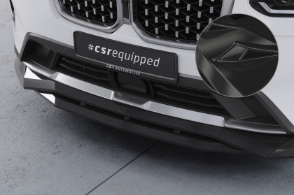 Spoiler pod přední nárazník CSR CUP pro BMW X4 (G02) - černý lesklý
