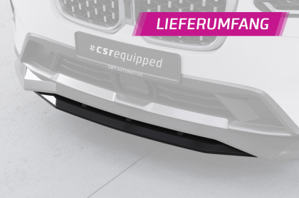 Spoiler pod přední nárazník CSR CUP pro BMW X4 (G02) - černý lesklý