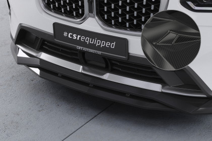 Spoiler pod přední nárazník CSR CUP pro BMW X4 (G02) - carbon look lesklý
