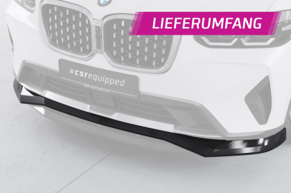 Spoiler pod přední nárazník CSR CUP pro BMW X4 (G02) - carbon look lesklý