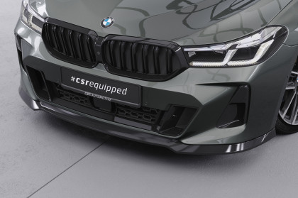 Spoiler pod přední nárazník CSR CUP pro BMW 6 (G32) M-Paket - černá struktura
