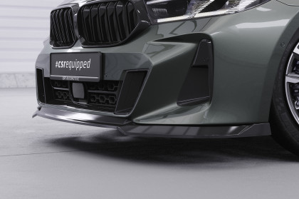 Spoiler pod přední nárazník CSR CUP pro BMW 6 (G32) M-Paket - černá struktura