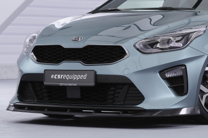 Spoiler pod přední nárazník CSR CUP pro Kia Ceed (CD) 18-21 - carbon look lesklý