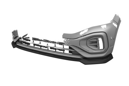 Cup-Spoilerlippe mit ABE für VW T-Roc (A1) R-Line CSL851-G