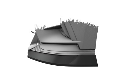 Cup-Spoilerlippe mit ABE für MG Mulan / 4 CSL826-L
